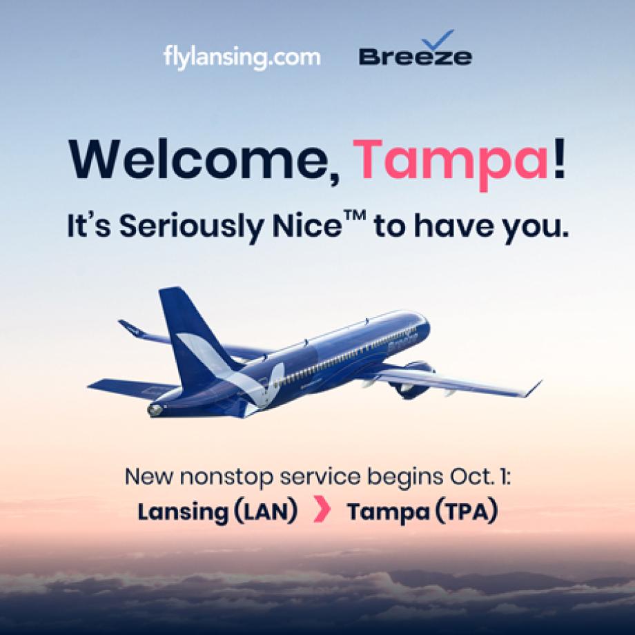 LAN to Tampa annoucement